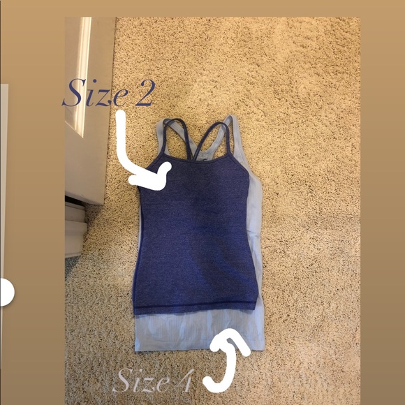 Lululemon POWER Y tank- Size 2 - Picture 4 of 4